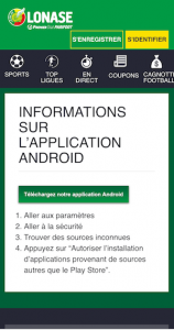 Télécharger Premier Bet ZONE apk  Premier Bet apk Lonasse