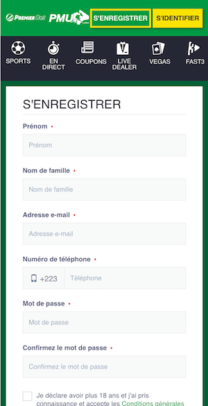 Premier Bet Mali Inscription En Ligne Pour Vos Pari Foot Mali Sport