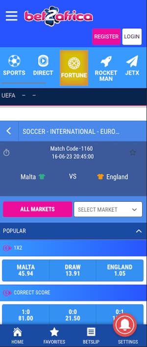 cotes malta vs angleterre sur bet223